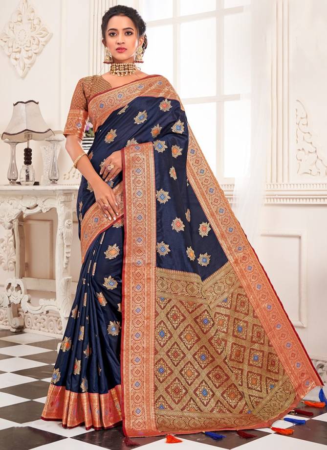ASHIKA JHALAK Latest Fancy Designer Silk With Rich Pallu Festive Wear Saree Collection